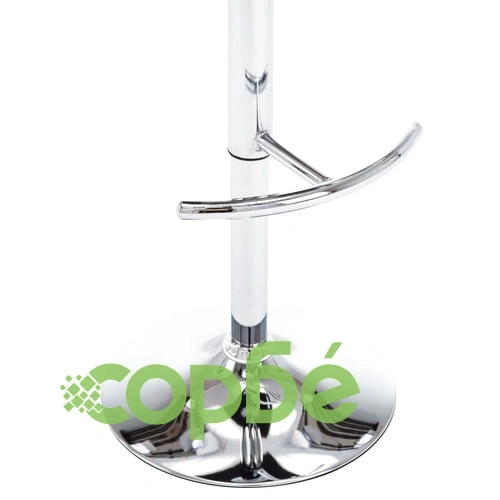 Бар табуретки, 2 бр, бели, изкуствена кожа ➤ топ цена ➤ sorbe.bg