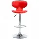 323645  Bar Stools 2 pcs Red Faux Leather