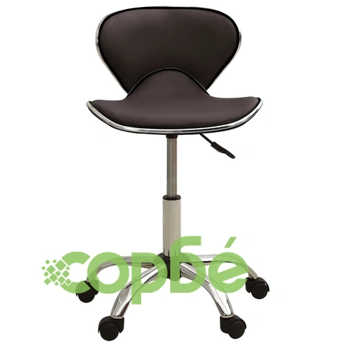 Стол за студио за красота, кафяв, изкуствена кожа ➤ топ цена ➤ sorbe.bg