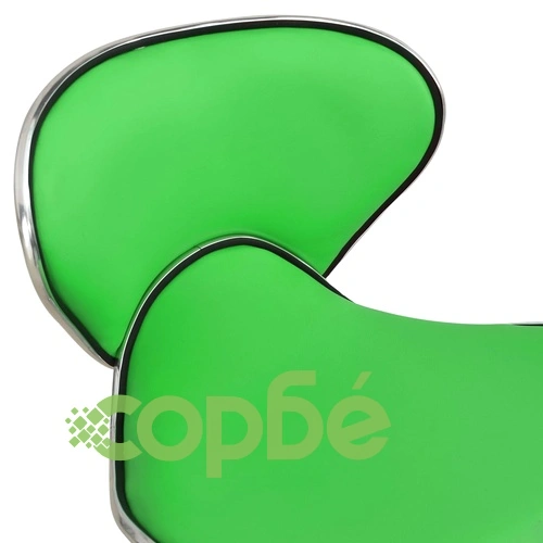 Стол за студио за красота, зелен, изкуствена кожа ➤ топ цена ➤ sorbe.bg