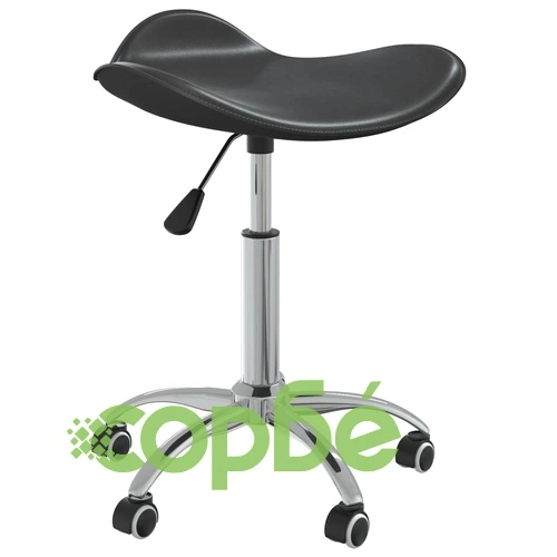 Стол за студио за красота, черен, изкуствена кожа ➤ топ цена ➤ sorbe.bg