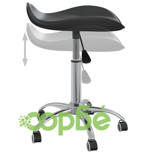 Стол за студио за красота, черен, изкуствена кожа ➤ топ цена ➤ sorbe.bg