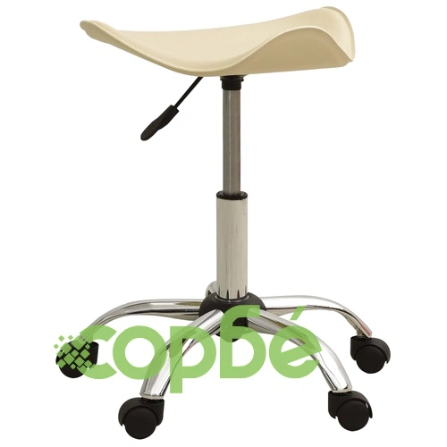 Стол за студио за красота, кремав, изкуствена кожа ➤ топ цена ➤ sorbe.bg