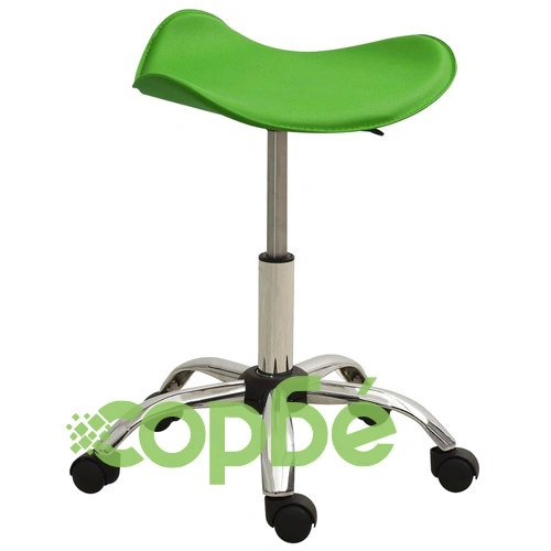 Стол за студио за красота, зелен, изкуствена кожа ➤ топ цена ➤ sorbe.bg