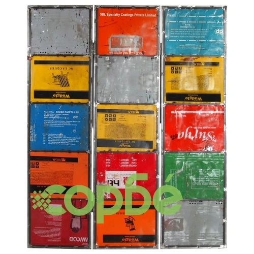 Разделител за стая, многоцветен, 45x17x167 см, желязо ➤ топ цена ➤ sorbe.bg