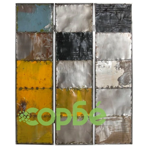 Разделител за стая, многоцветен, 45x17x167 см, желязо ➤ топ цена ➤ sorbe.bg