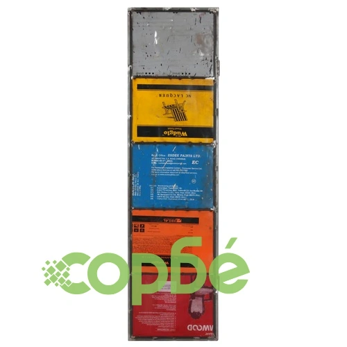 Разделител за стая, многоцветен, 45x17x167 см, желязо ➤ топ цена ➤ sorbe.bg