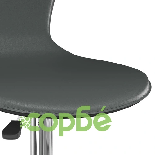 Бар табуретки, 2 бр, сиви, изкуствена кожа ➤ топ цена ➤ sorbe.bg