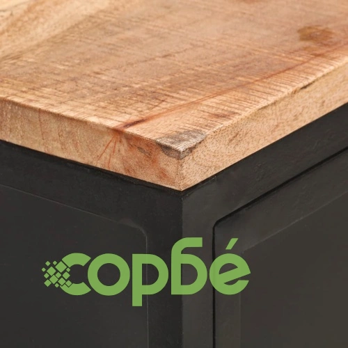 Бюфет, 60x35x78 см, грубо мангово дърво масив ➤ топ цена ➤ sorbe.bg