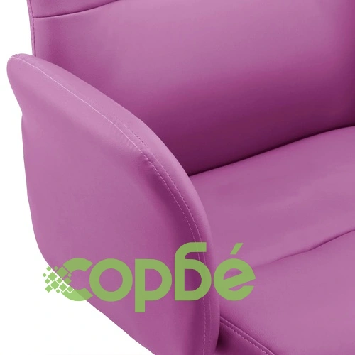 Офис стол, изкуствена кожа, лилав ➤ топ цена ➤ sorbe.bg