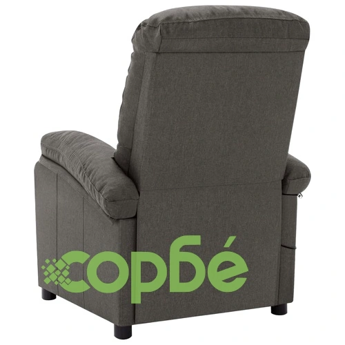 Масажен стол, тъмносив, текстил ➤ топ цена ➤ sorbe.bg