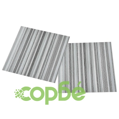 Самозалепващи подови дъски, 55 бр, PVC, 5,11 м², светлосиви ➤ топ цена ➤ sorbe.bg