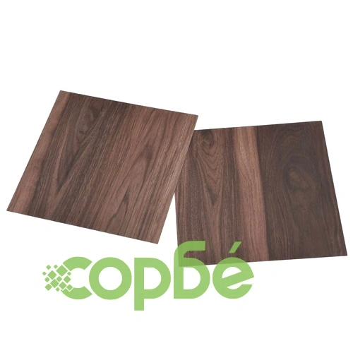Самозалепващи подови дъски, 55 бр, PVC, 5,11 м², тъмнокафяви ➤ топ цена ➤ sorbe.bg