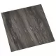Самозалепващи подови дъски, 55 бр, PVC, 5,11 кв.м., тъмносиви