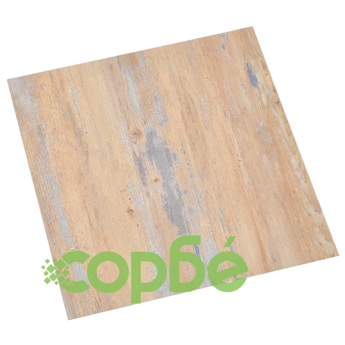 Самозалепващи подови дъски, 55 бр, PVC, 5,11 м², кафяви ➤ топ цена ➤ sorbe.bg