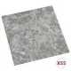 Самозалепващи подови дъски, 55 бр, PVC, 5,11 кв.м., бетонно сиви