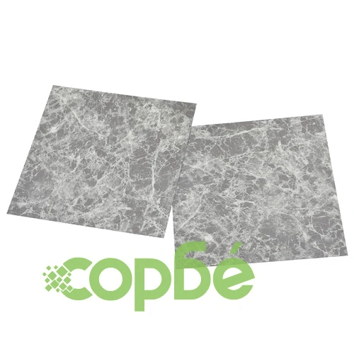 Самозалепващи подови дъски, 55 бр, PVC, 5,11 м², бетонно сиви ➤ топ цена ➤ sorbe.bg