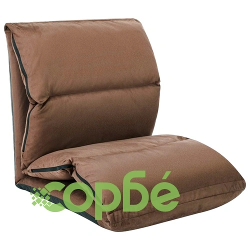 Сгъваем подов стол, таупе, микрофибри ➤ топ цена ➤ sorbe.bg