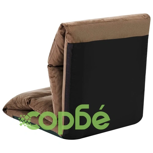 Сгъваем подов стол, таупе, микрофибри ➤ топ цена ➤ sorbe.bg