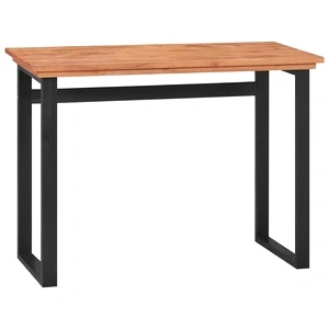 Бюро, 100x45x75 см, тиково дърво масив