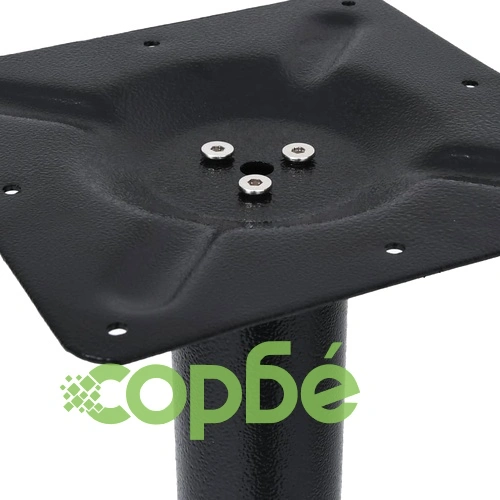 Крак за бистро маса черен 70x40x72 cm чугун ➤ топ цена ➤ sorbe.bg