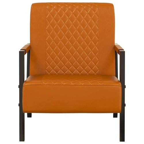 Фотьойл, кафяв, изкуствена кожа ➤ топ цена ➤ sorbe.bg