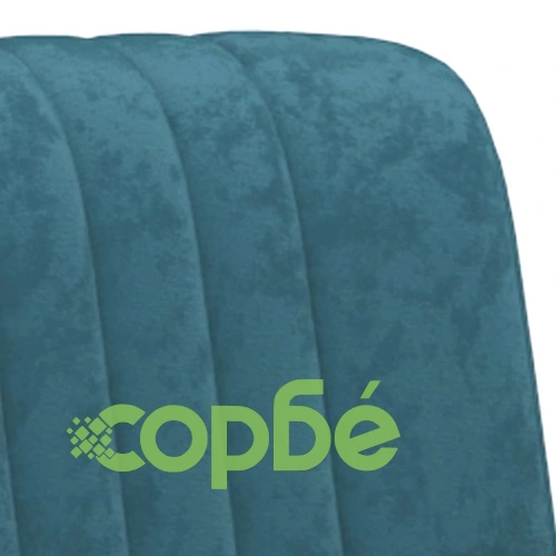 Фотьойл, син, кадифе ➤ топ цена ➤ sorbe.bg