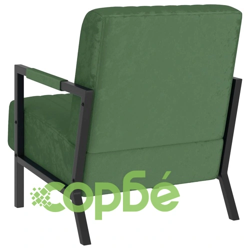 Фотьойл, тъмнозелен, кадифе ➤ топ цена ➤ sorbe.bg