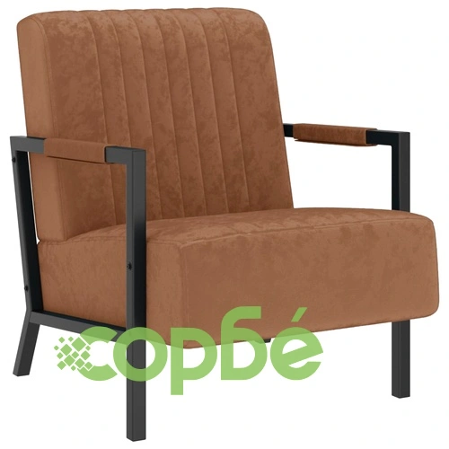 Фотьойл, кафяв, кадифе ➤ топ цена ➤ sorbe.bg