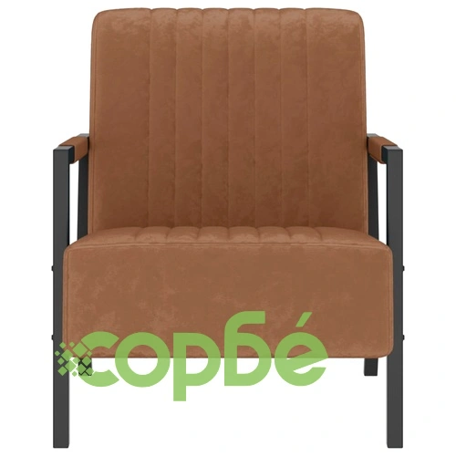 Фотьойл, кафяв, кадифе ➤ топ цена ➤ sorbe.bg