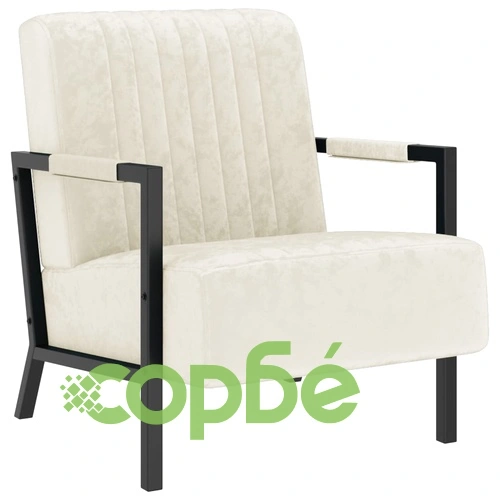 Фотьойл, кремавобял, кадифе ➤ топ цена ➤ sorbe.bg