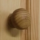 Нощно шкафче, 43x34x40 см, борово дърво масив
