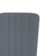 Трапезни столове, 2 бр, тъмносиви, кадифе