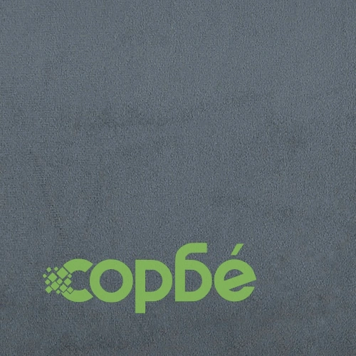 Трапезни столове, 4 бр, тъмносиви, кадифе ➤ топ цена ➤ sorbe.bg