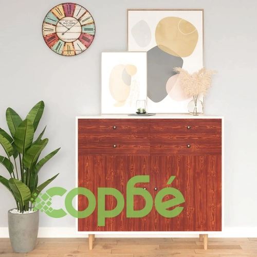 Самозалепващо фолио за мебели, акация, 500х90 см, PVC ➤ топ цена ➤ sorbe.bg