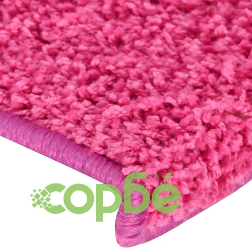 Изтривалки за стълби 15 бр. 65x21x4 см, розови, правоъгълни, кант ➤ топ цена ➤ sorbe.bg