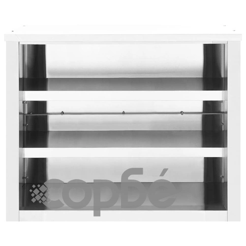 Кухненски стенен шкаф, 90x40x75 см, неръждаема стомана ➤ топ цена ➤ sorbe.bg