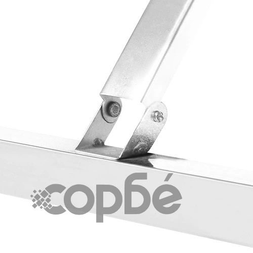 Кухненска сгъваема работна маса 85x60x80 см неръждаема стомана ➤ топ цена ➤ sorbe.bg