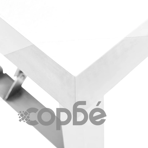 Кухненска сгъваема работна маса, 120x60x80 см, неръждаема стомана  ➤ топ цена ➤ sorbe.bg