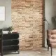Стенни облицовъчни панели 10 бр 1,03 м² рециклирано дърво тик