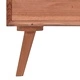 Шкаф с чекмеджета, 90x35x75 см, тиково дърво масив