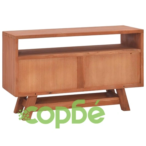 ТВ шкаф, 80x30x50 cм, тиково дърво масив ➤ топ цена ➤ sorbe.bg