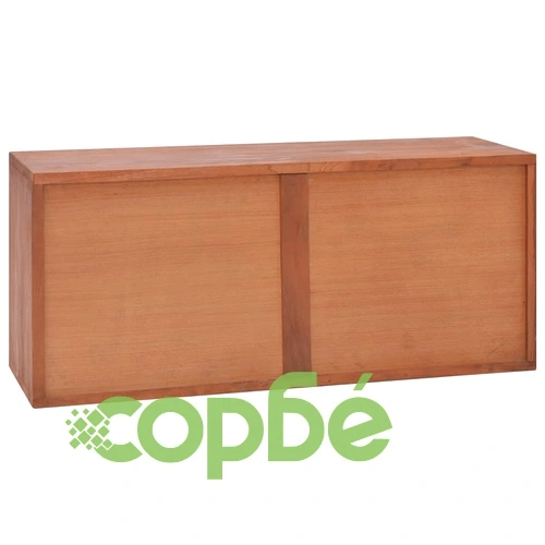ТВ шкаф, 90x30x40 cм, тиково дърво масив ➤ топ цена ➤ sorbe.bg