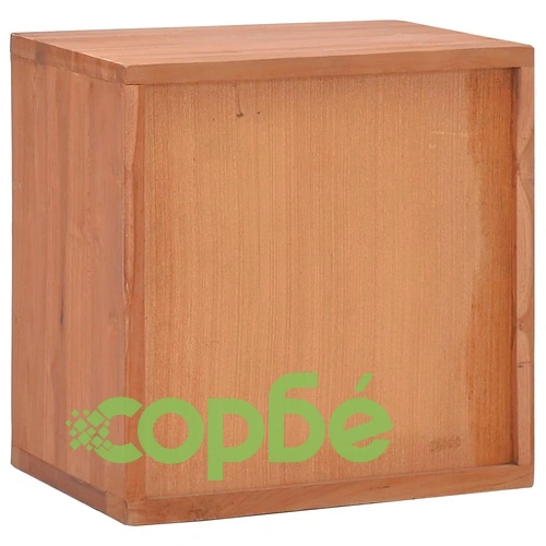 Нощен шкаф, 40x30x40 см, тиково дърво масив ➤ топ цена ➤ sorbe.bg