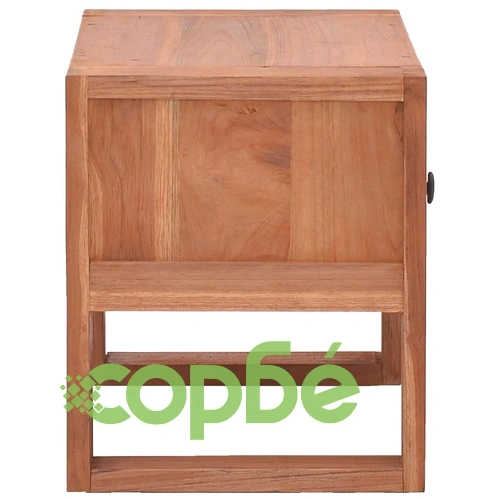 Нощен шкаф, 50x30x35 см, тиково дърво масив ➤ топ цена ➤ sorbe.bg