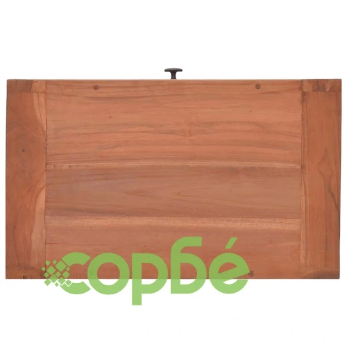 Нощен шкаф, 50x30x35 см, тиково дърво масив ➤ топ цена ➤ sorbe.bg