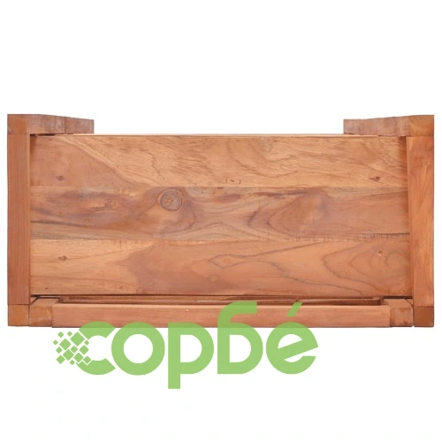 Стелаж, 60x30x120 см, тиково дърво масив ➤ топ цена ➤ sorbe.bg