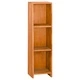 Етажерка за книги, 30x30x110 cм, тиково дърво масив