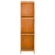 Етажерка за книги, 30x30x110 cм, тиково дърво масив