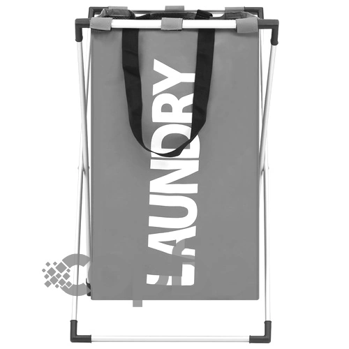 Кош за сортиране на пране, сив ➤ топ цена ➤ sorbe.bg